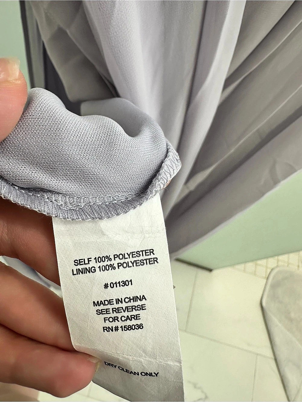 Birdy Grey Laurie Chiffon Dress Dusty Lilac XL - Picture 7 of 7